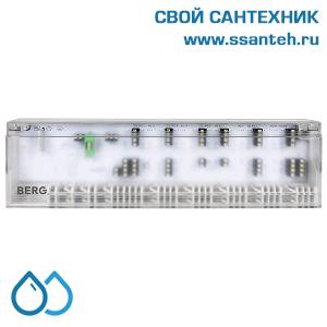 22100  BERG BC110S Центр коммутации термостатов и приводов с управлением котлом (насосом), 10 зон, 230В, 2А