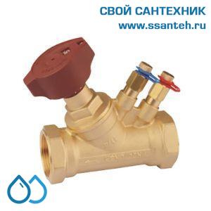 23706 SBV20HX Клапан запорно-балансировочный ручной, ВР, DN20, PN16, Kvs 6,2, с изм.нип. тип NB